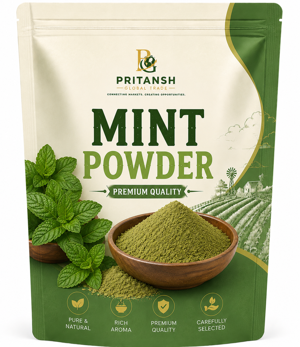 mint powder